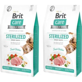 BRIT Care Cat Grain- Free Sterilised Urinary Health 2x7kg SLEVA 3%