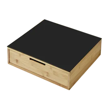 Čajový box Kesper Box na kávové kapsle 58953 přírodní/černý