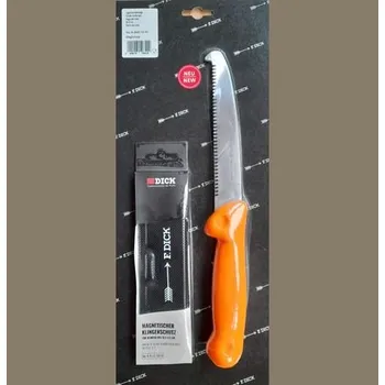 Kuchyňský nůž F. Dick Nůž lovecký MagicGrip 15 cm oranžový vč. pouzdra 8 2640 156-53