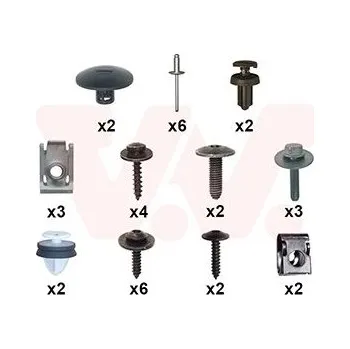 Nárazník Montážní sada, nárazník VAN WEZEL 1506793