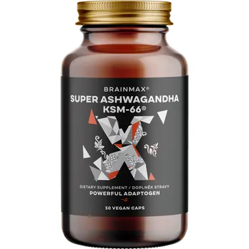 BrainMax Super Ashwaganda KSM-66, 50 cps.