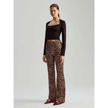 Oblečení a móda Úpletové kalhoty do zvonu - S - House - vícebarevná - 460CB-MLC