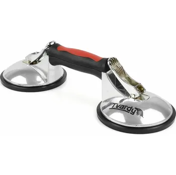 přísavka na sklo Přísavka na sklo a obklady, hliníková 2x125mm GEKO