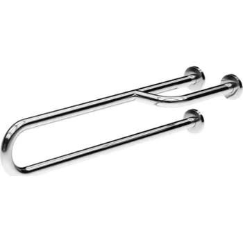 Madlo do koupelny Sanela Madla - Madlo, délka 80 cm, lesklý nerez SLZM 14