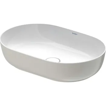 Umyvadlo Duravit Luv - Umyvadlo na desku, 60x40 cm, bez přepadu, bílá/matná šedá 0379602300