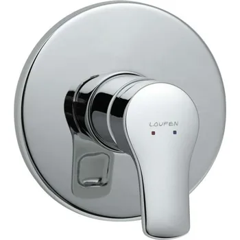 Vodovodní baterie Laufen Citypro - Páková sprchová baterie pod omítku, chrom HF500978100000