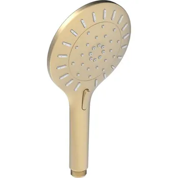 Sprchová hlavice Laufen Sprchové příslušenství - Sprchová hlavice, 3 proudy, matná světle zlatá HF939029462000