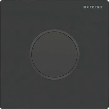 Splachovací tlačítko Geberit Splachovací systémy - Elektronické ovládání splachování pisoáru typ 10, síťové napájení, easy to clean, matná černá 116.025.16.1