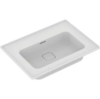 Ideal Standard Strada II - Nábytkové umyvadlo 64x46 cm, bez otvoru pro baterii, s Ideal Plus, bílá T3633MA