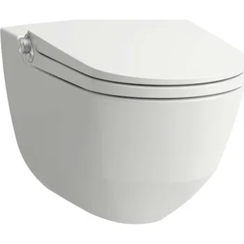 Bidet Laufen Cleanet Riva - Elektronický bidet s keramikou, Rimless, SoftClose, matná bílá H8206917570001