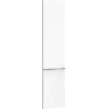 Koupelnový nábytek Hansgrohe Xelu Q - Vysoká skříňka 40x165x35 cm, 2 dvířka, panty vlevo, lesklá bílá/chrom 54135000