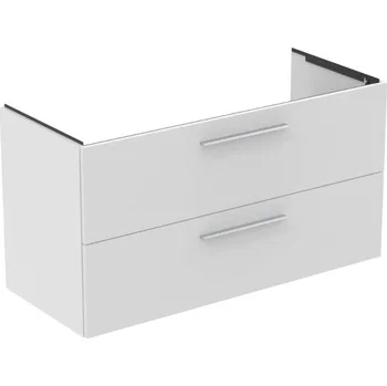 Nábytek Ideal Standard i.Life B - Umyvadlová skříňka, 63x120x51 cm, 2 zásuvky, matná bílá T5514DU