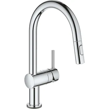 Grohe MintaTouch - Elektronická dřezová baterie s výsuvnou sprškou, chrom 31358002
