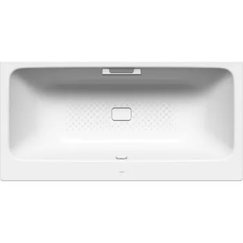 Vana Kaldewei Avantgarde - Obdélníková vana Asymmetric Duo 742, 180x90 cm, s otvory pro madlo, celoplošný antislip, bílá 274210210001