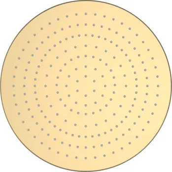 Sprchová hlavice Laufen Sprchové příslušenství - Hlavová sprcha, průměr 30 cm, matná světle zlatá H3679810832321