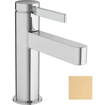 Hansgrohe Finoris - Umyvadlová baterie s výpustí Push-Open, EcoSmart, CoolStart, kartáčovaný bronz 76012140