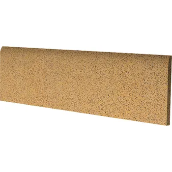 Dlažba RAKO Taurus Granit - Sokl žlutá 30x8, TSAKF074