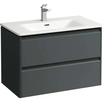 Nábytek Laufen Palace - Skříňka s umyvadlem, 53x78x44 cm, 2 zásuvky, šedá H8617052661041
