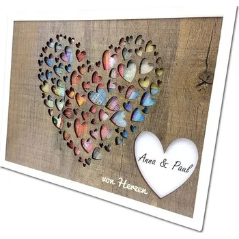 Peněžní dárek v rámečku | Svatební dar, dárek k narozeninám | Svatební dárek | Svatební dary pro