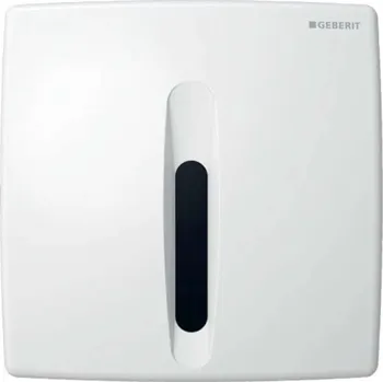 Splachovací tlačítko Geberit Splachovací systémy - Elektronické ovládání splachování pisoáru, síťové napájení, alpská bílá 115.817.11.5