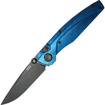kapesní nůž ANV Knives A100 DLC Elmax, Blue / A-lock ANVA100-037