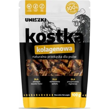 Pamlsek pro psa UNISZKI Kolagenová kostka - pamlsek pro psa - 100g