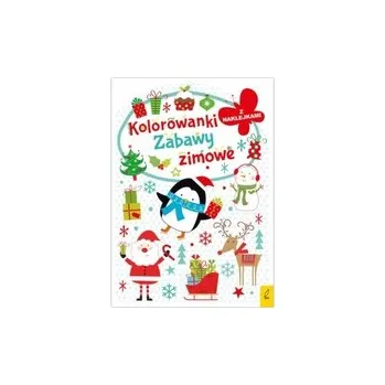 První čtění Kolorowanka z wykrojnikiem Zabawy zimowe - opracowanie zbiorowe