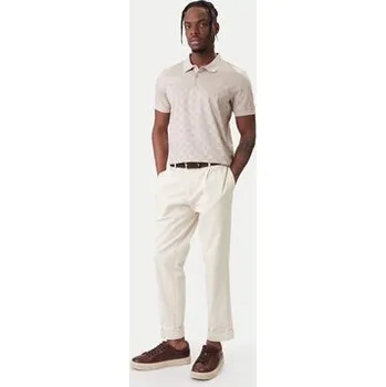 Pánská košile JOOP! Polokošile Jesse 10100063 30100496 Hnědá Regular Fit S