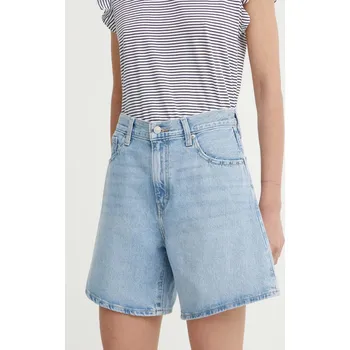 Pánské kraťasy Džínové šortky Levi's HIGH BAGGY SHORT A9311 modrá 55X, vel. 31