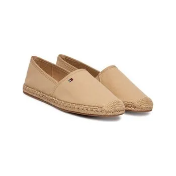 Dámské baleríny Espadrilky Tommy Hilfiger Flag Canvas Espadrille FW0FW08541 Béžová 35