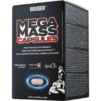 Anabolizér Weider Mega Mass Capsules 120 kapslí + DÁREK