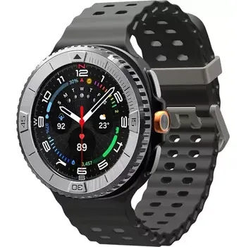 Pouzdro na mobilní telefon Spigen Bezel Tune (Pilot) Ochranný kryt pro Galaxy Watch 8 Classic 46mm stříbrná (ACS10015)