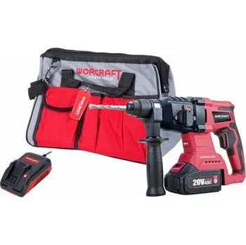 Worcraft WSET-11, S20Li ShareSYS aku bezuhlíkové kladivo, 1x 4.0 Ah aku, 114098
