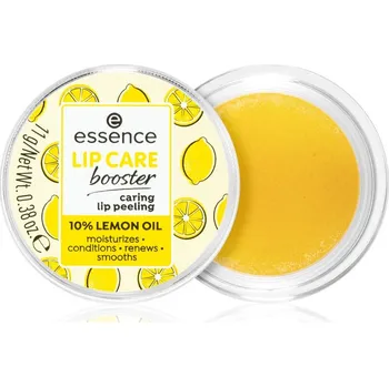 Péče o rty essence Lip Care Booster peeling na rty 11 g