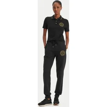 Dámská móda Versace Jeans Couture Teplákové kalhoty 80HAAT02 CF01T Černá Regular Fit M