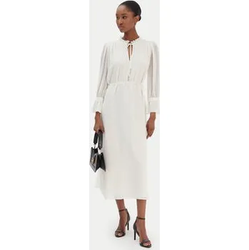 Dámské šaty JOOP! Každodenní šaty Dinah2 30100718 Écru Regular Fit 36