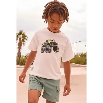 Dětské bavlněné tričko Mayoral 3069.5F.Mini.PPY2 béžová 01X, vel. 92