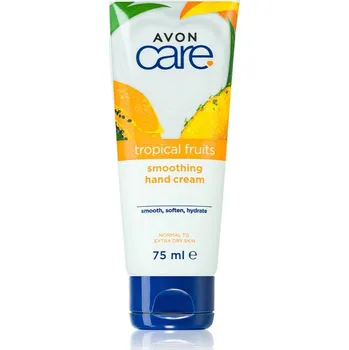 Péče o ruce Avon Care Tropical Fruits vyhlazující krém na ruce 75 ml