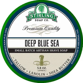 Mýdlo na holení Stirling Soap Company krém na holení Deep Blue Sea 170 ml