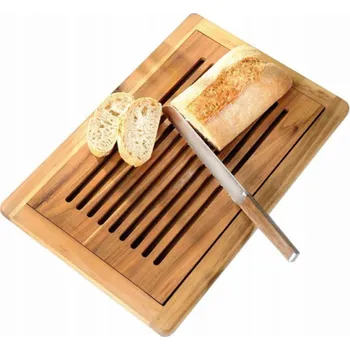 Kuchyňské prkénko Kesper 28105 Prkénko s dřevěným tácem na drobky