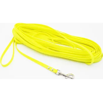 Vodítko pro psa Heim stopovací vodítko BioThane®, svítivě žluté - délka 20 m, šířka 13 mm