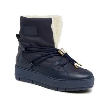 Dámská zimní obuv Sněhule Tommy Hilfiger Tommy Essential Snowboot FW0FW07504 Modrá 37