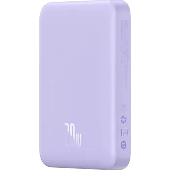 Powerbanka Powerbanka Baseus Magnetic Mini 10000mAh 20W MagSafe (fialová)