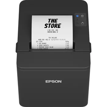 Tiskárna štítků EPSON TM-T20IV - černá/USB/seriová/LAN/zdroj C31CL47102