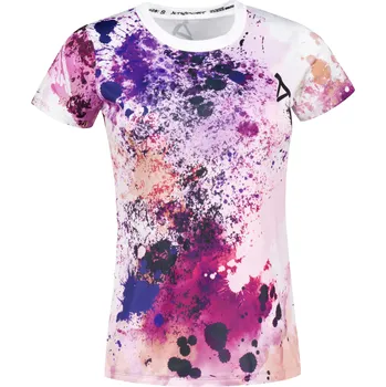 Dámské tričko Dámské funkční triko premium ALTISPORT VOJ/ALW055TR01 FIALOVÁ/ORANŽOVÁ XS