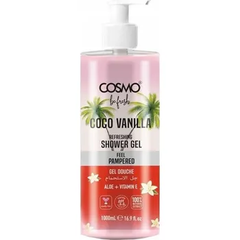 Sprchový gel COSMO BE FRESH COCO VANILLA SPRCHOVÝ GEL 1000ML ARABSKÁ KOSMETIKA