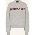dsquared2 Dámská Mikina, šedá / tmavě fialová, 36