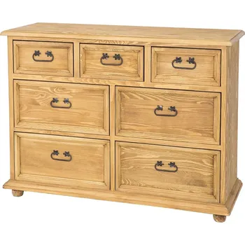 Ložnice Komoda KD710 povrchová úprava - včelí vosk Přírodní včelí vosk