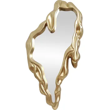 Zrcadlo Nástěnné zrcadlo FLUIDUM 150 CM zlaté