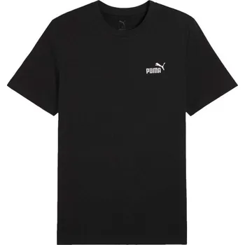 Pánské tričko Pánské triko Puma ESSENTIALS SMALL NO. 1 LOGO TEE XS Černá, Bílá